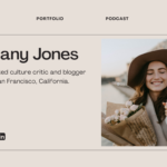 Light Beige Sleek and Simple Blogger Personal Website